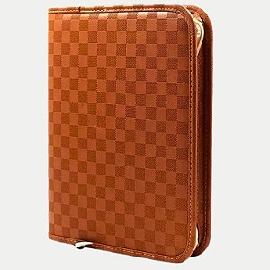 CADERNO ACP UNIVERSITÁRIO ARGOLADO/FICHÁRIO EXECUTIVE MARROM UNISEX 27185-P