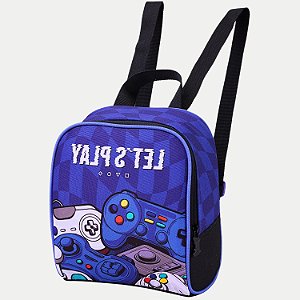 LANCHEIRA SEANITE LETS PLAY MOCHILETE AZUL ROYAL MASCULINO  29966-P