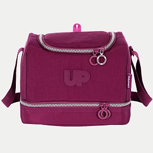 LANCHEIRA UP4YOU TRANSVERSAL 2 ZÍPER VINHO FEMININO  297318-P