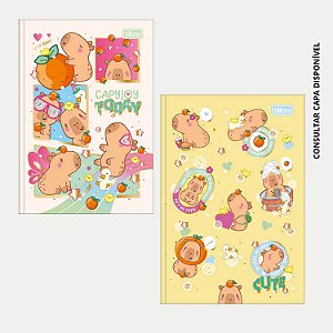 CADERNO TILIBRA BROCHURA CAPA DURA 1/4 (P) CUPYCLUB (CORES SORTIDAS) 30175-P