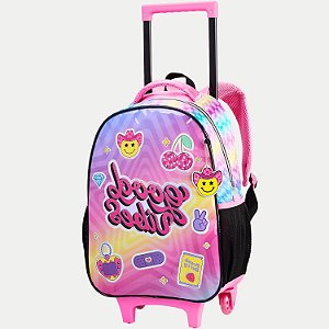 PASTA SEANITE GOOD VIBES DE CARRO/RODINHA ROSA FEMININO  29956-P