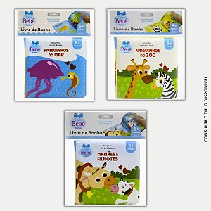 LIVRO TODOLIVRO LITERATURA AMIGUINHOS UM LIVRO DE BANHO UNIDADE (CORES SORTIDAS) 2419-P