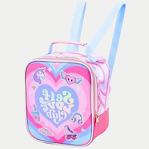 LANCHEIRA SEANITE SELF LOVE MOCHILETE ROSA CLARO FEMININO  29959-P