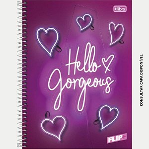 CADERNO TILIBRA UNIVERSITARIO 10 MATERIAS CAPA DURA FLIP FEMININO (CORES SORTIDAS) 30353-P
