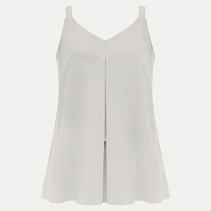 BLUSA LUNENDER REGATA VISCOSE OFFWHITE FEMININA ADULTO