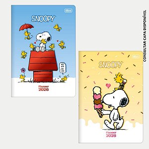 AGENDA TILIBRA SNOOPY PLANNER COSTURADO UNISEX (CORES SORTIDAS) 30580-P