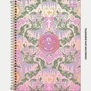 CADERNO TILIBRA UNIVERSITÁRIO 01 MATÉRIA CAPA DURA BRIDGERTON FEMININO (CORES SORTIDAS) 30581-P