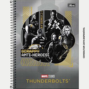 CADERNO TILIBRA UNIVERSITÁRIO 01 MATÉRIA CAPA DURA THUNDERBOLT MASCULINO (CORES SORTIDAS) 30592-P