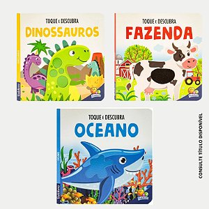 LIVRO TODOLIVRO LITERATURA TOQUE E DESCUBRA (CORES SORTIDAS) 181924-P