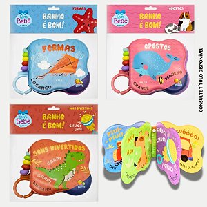 LIVRO TODOLIVRO LITERATURA BANHO É BOM (CORES SORTIDAS) 2429-P