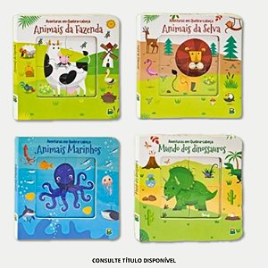 LIVRO TODOLIVRO LITERATURA AVENTURAS EM QUEBRA CABEÇA (CORES SORTIDAS) 2411-P