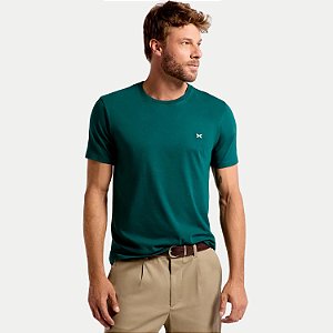 CAMISETA HERING MANGA CURTA COMFORT WORD LISA PETROLEO UNISEX ADULTO