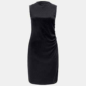 VESTIDO LUNENDER REGATA MAIS MULHER MALHA PRETO FEMININO ADULTO