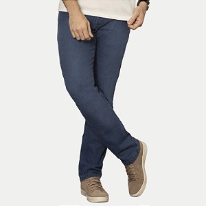 CALÇA PITT JEANS MÉDIO COM ELASTANO  SLIM MASCULINO ADULTO
