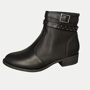 BOTA MODARE CANO CURTO SALTO BAIXO ACTIVE PRETO FEMININO ADULTO