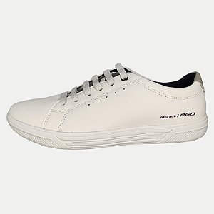 TÊNIS PEGADA CASUAL COM CADARÇO BRANCO MASCULINO ADULTO