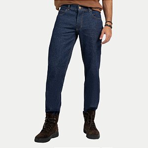 CALÇA LEE JEANS ESCURO BRUTO TRADICIONAL  MASCULINO ADULTO