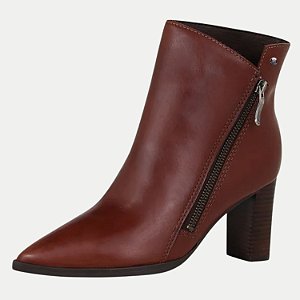 BOTA BOTTERO CANO CURTO SALTO ALTO FEMININO ADULTO