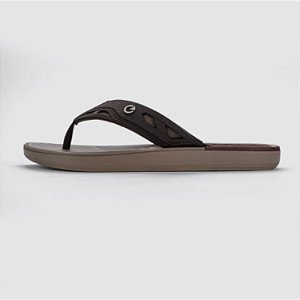 CHINELO CARTAGO DEDO DALLAS BEGE ESCURO MASCULINO ADULTO