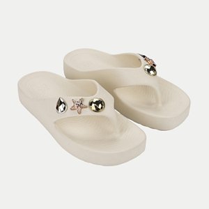 CHINELO GRENDENE DEDO ZAXY ZEN EVA OFFWHITE FEMININO ADULTO