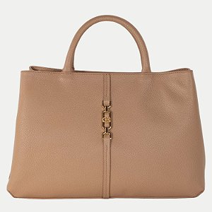 BOLSA CLASSE 2 TIPOS DE ALÇA COURO NUDE FEMININO ADULTO