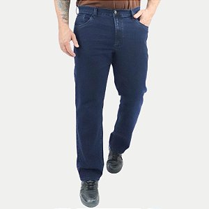 CALÇA YOUNG JEANS ESCURO COM ELASTANO COMFORT MASCULINO ADULTO