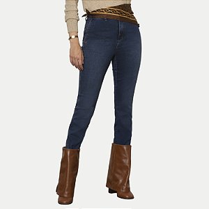 CALÇA PITT JEANS MÉDIO COM ELASTANO COMFORT FEMININO ADULTO