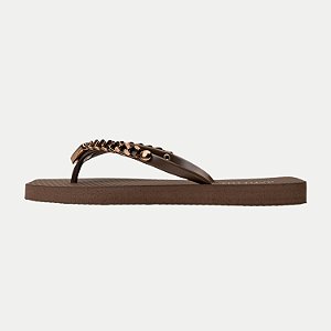 CHINELO RAFITTHY DEDO PRECIOUS BRONZE FEMININO ADULTO