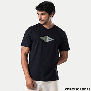 CAMISETA MARESIA MANGA CURTA COMFORT ALGODÃO SILKADA MASCULINO ADULTO (CORES SORTIDAS) 307688-P