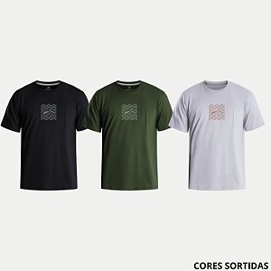 CAMISETA MARESIA MANGA CURTA COMFORT ALGODÃO SILKADA MASCULINO ADULTO (CORES SORTIDAS) 307696-P