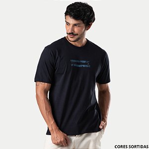 CAMISETA MARESIA MANGA CURTA COMFORT ALGODÃO SILKADA MASCULINO ADULTO (CORES SORTIDAS) 307736-P