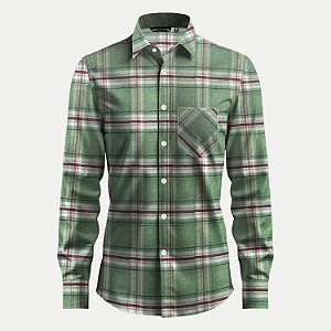 CAMISA GIORGIO BIANCO MANGA LONGA COMFORT MISTA XADREZ MASCULINO ADULTO (CORES SORTIDAS) 306980-P
