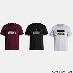 CAMISETA MARESIA MANGA CURTA COMFORT ALGODÃO SILKADA MASCULINO ADULTO (CORES SORTIDAS) 307724-P