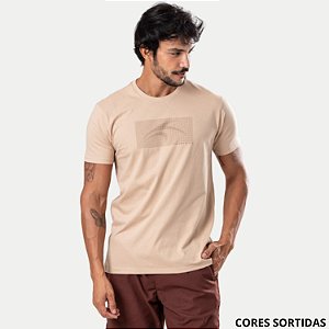 CAMISETA MARESIA MANGA CURTA SLIM ALGODÃO SILKADA MASCULINO ADULTO (CORS SORTIDAS) 307716-P