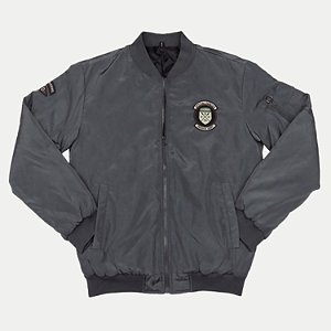 JAQUETA GIORGIO BIANCO POLIESTER JACKET SEM CAPUZ CINZA MASCULINO ADULTO