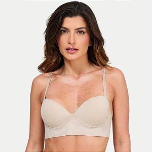 SOUTIEN DULOREN BOJO LAYCRA BEGE FEMININO ADULTO