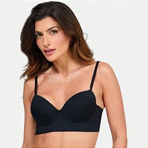 SOUTIEN DULOREN BOJO LYCRA PRETO FEMININO ADULTO