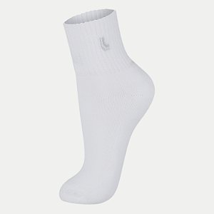 MEIA LUPO SOQUETE CANO MEDIO BRANCO UNISEX ADULTO