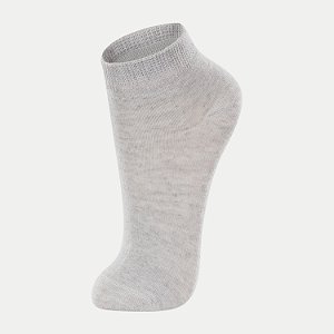 MEIA LUPO KIDS SOQUETE CINZA UNISEX INFANTIL