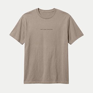 CAMISETA HERING MANGA CURTA COMFORT ALGODÃO SILKADA BEGE MASCULINO ADULTO