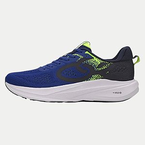 TÊNIS OLYMPIKUS CHALLENGER 6 RUNNING SOLADO DE BORRACHA AZUL ROYAL MASCULINO ADULTO