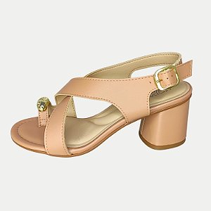 SANDALIA MODARE SALTO ALTO ACTIVE NUDE FEMININO ADULTO