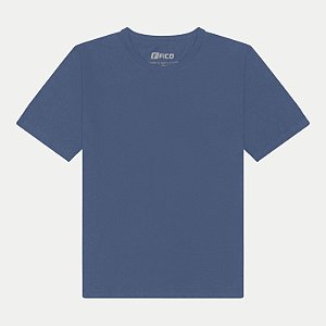 CAMISETA FICO MANGA CURTA COMFORT ALGODÃO LISA GOLA REDONDA MASCULINO ADULTO