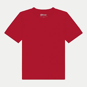 CAMISETA FICO MANGA CURTA COMFORT ALGODÃO LISA GOLA REDONDA MASCULINO ADULTO