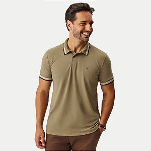 POLO MOMENTUS MANGA CURTA COMFORT PIQUET VERDE MASCULINO ADULTO