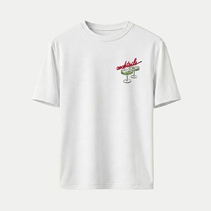 BLUSA HERING MANGA CURTA TSHIRT ALGODÃO SILKAGA BRANCO FEMININO ADULTO