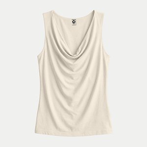 BLUSA HERING REGATA VISCOSE E ELASTANO BEGE FEMININO ADULTO