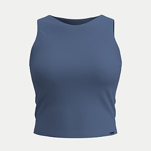 BLUSA LUNENDER REGATA VISCOLYCRA AZUL MARINHO FEMININO ADULTO