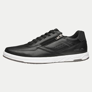 TÊNIS PGD CASUAL COM CADARÇO MICROFIBRA PRETO MASCULINO ADULTO