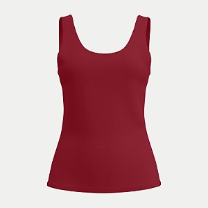 BLUSA LUNENDER REGATA MALHA VERMELHO FEMININO ADULTO